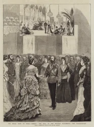 The Royal Visit to India, Bombay, the Ball at the Byculla Club-House, the Conservatory
